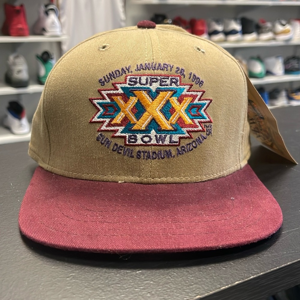 Super Bowl Leather back